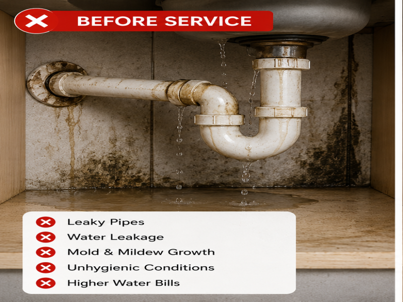 Before — Plumbing Service